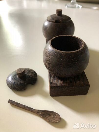 Наборы для специй с острова Бали (дерево)