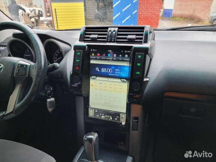 Android магнитола Tesla для Prado 150 2014 - 2017