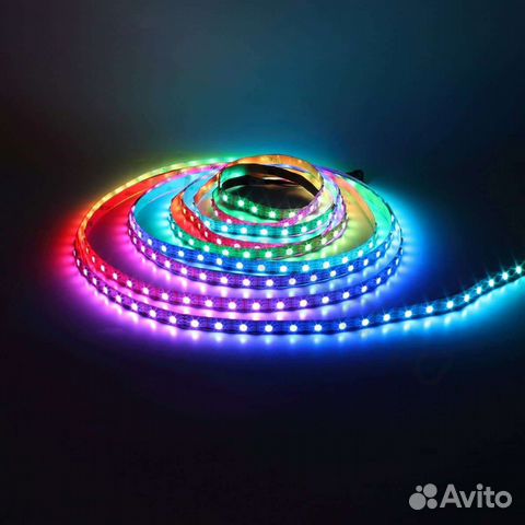 Светодиодная лента RGB WS2812B, WS2813