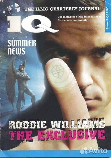 Журнал IQ №3 2006 Robbie Williams 24 страницы