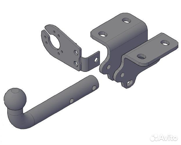 Фаркоп Volkswagen Amarok c 2010 г. в