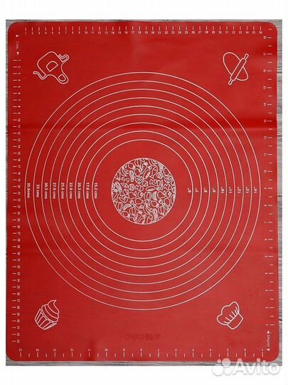 Коврик для раскатки теста 50х70 см