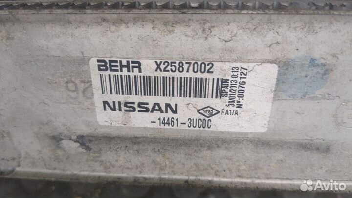 Радиатор интеркулера Nissan X-Trail (T31), 2013