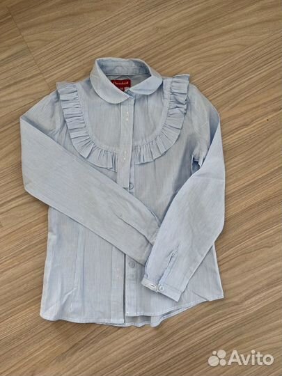 Блузка школьная, рр128