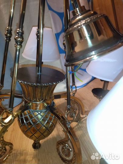 Люстра потолочная бу