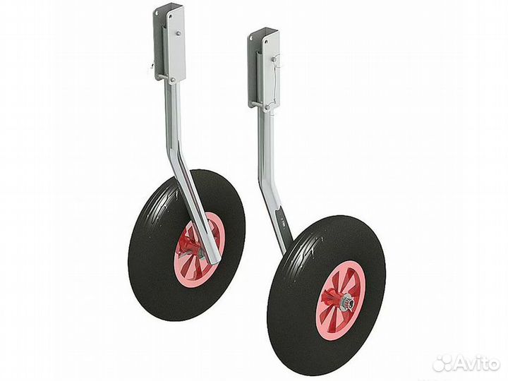 Транцевые колёса для лодки пвх Ротан откидные 310