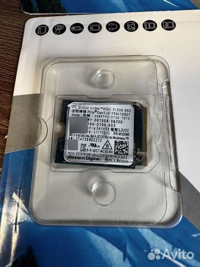 Western Digital WD SN530 M2 2230 SSD 1TB и 512GB