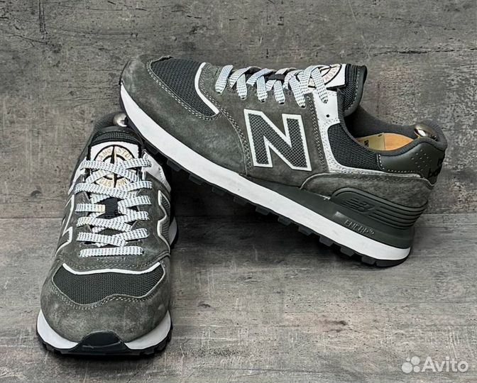 Кроссовки New Balance 574 Stone Island