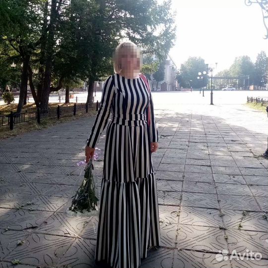 Длинное платье в пол