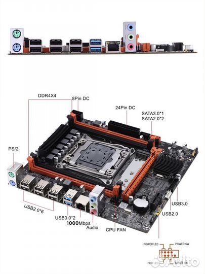 Материнская плата x99