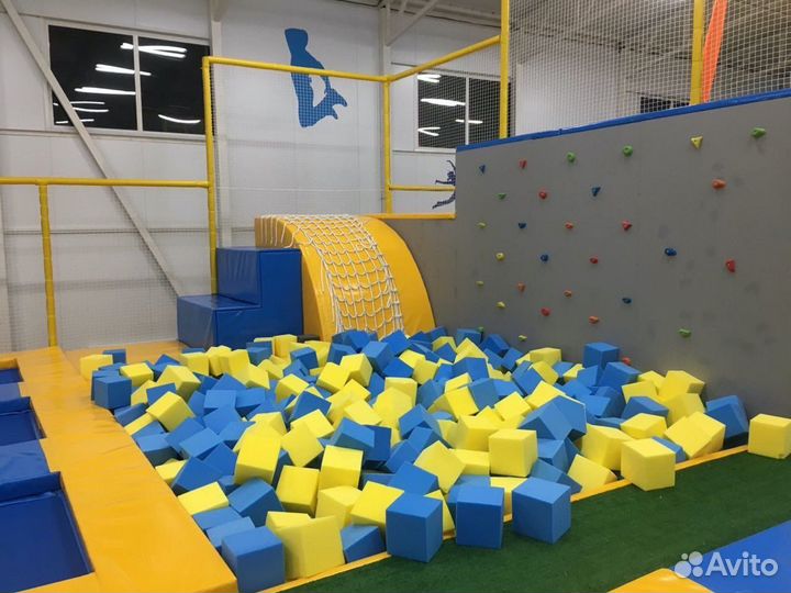 Батутная арена ба-4, детская игровая зона