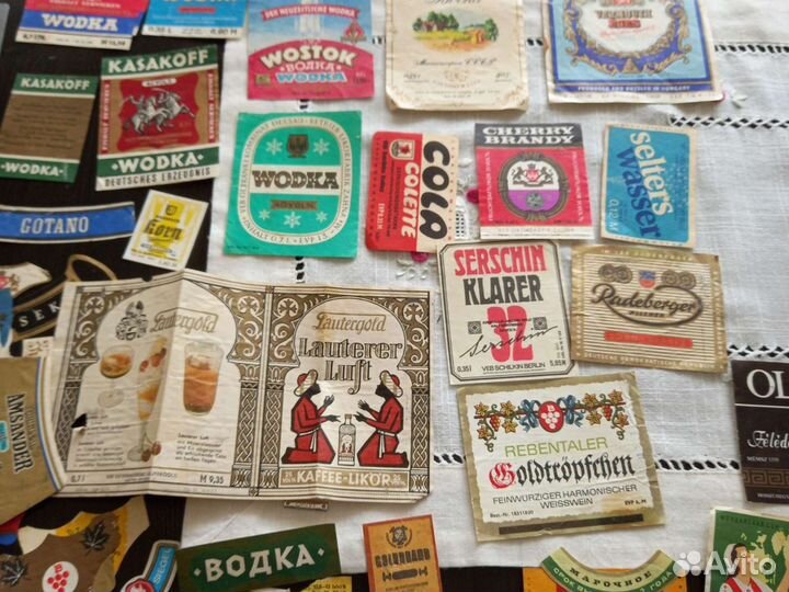 Коллеционная этикетка