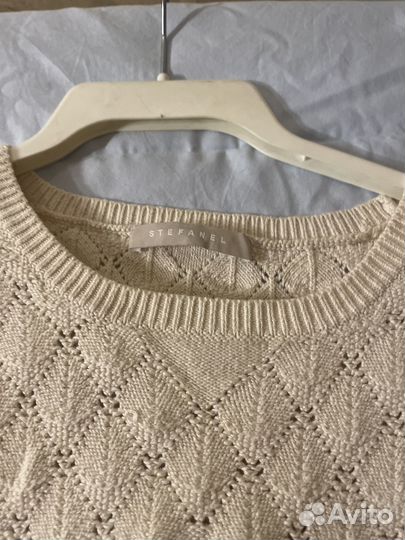 Джемпер бренда Stefanel хлопок новый р. S (44)