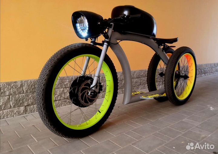 Электровелосипед трехколесный