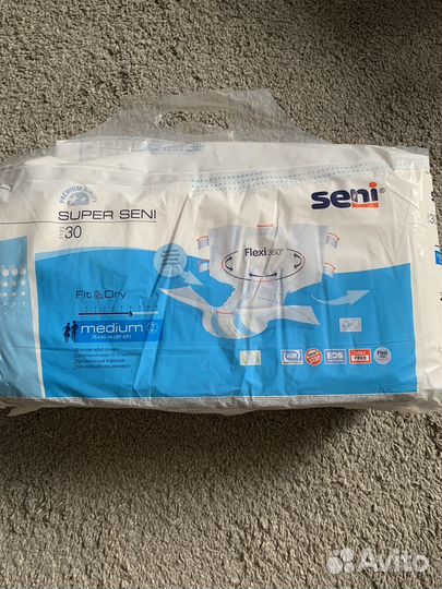 Памперсы для взрослых seni 2