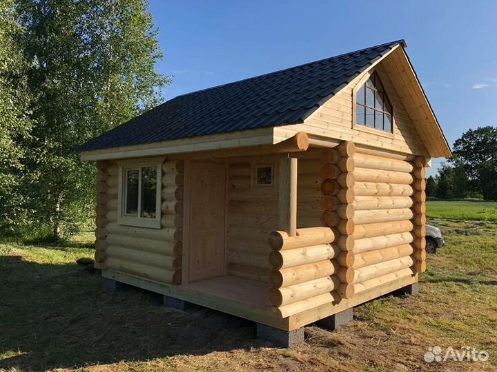 Сруб бани 3 на 4 с доставкой