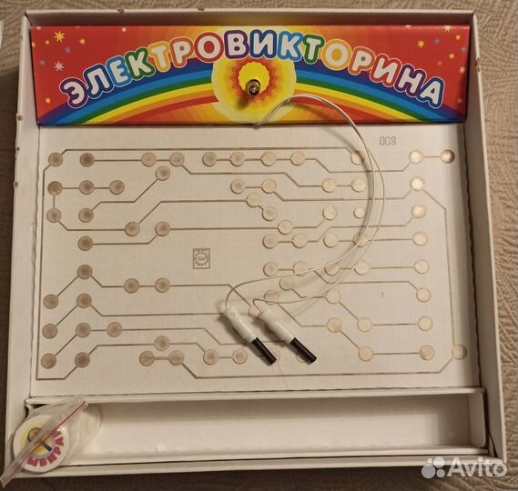 Настольная игра электровикторина