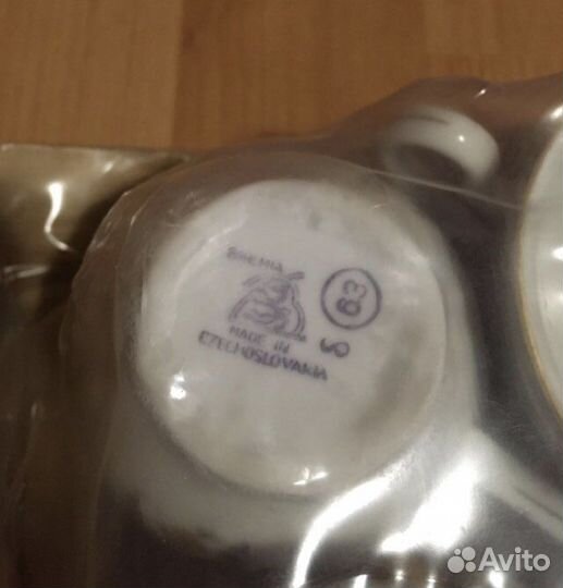 Кофейный набор Мейсенский букет, Богемия, чсср