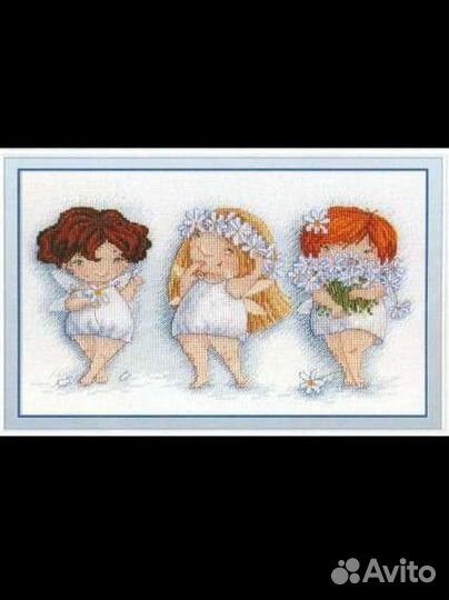 Набор для вышивания крестом М.П.Студия, Овен