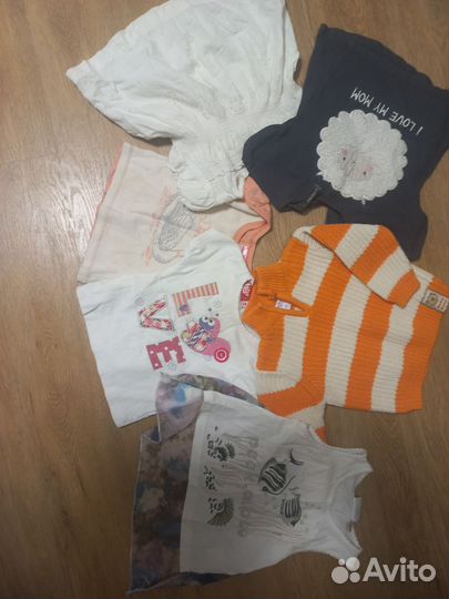 Детские вещи пакетом для девочки 68-92