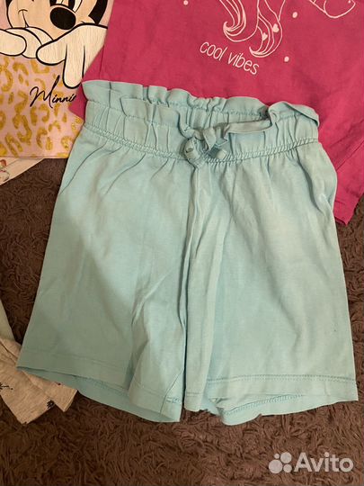 Детские вещи пакетом на девочку 98