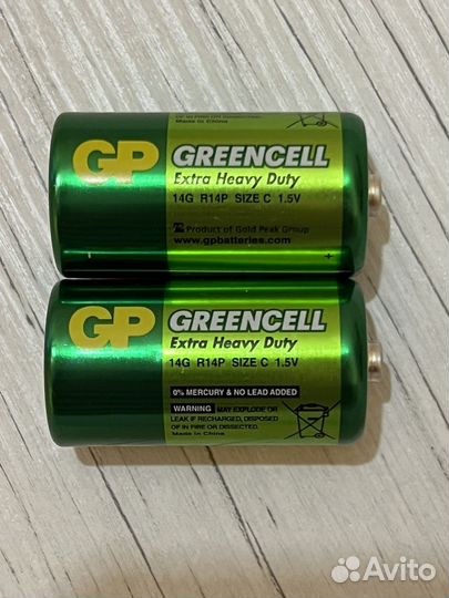 Батарейки GP R14