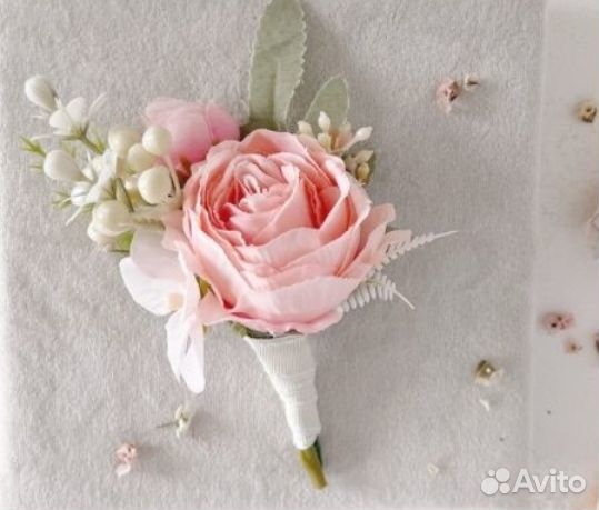 Букет-дублёр и бутоньерка