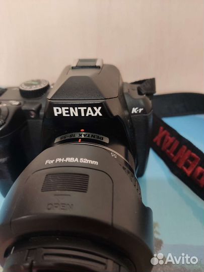 Зеркальный фотоаппарат Pentax k-r