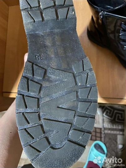 Сапоги женские демисезонные 38