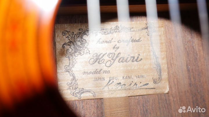 Массив ели Kazuo Yairi, handcrafted in Japan