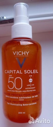 Виши солнцезащитный двухфазный спрей