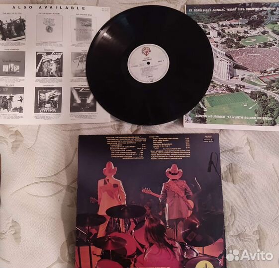 ZZ Top Fandango 1975/83 Germany LP