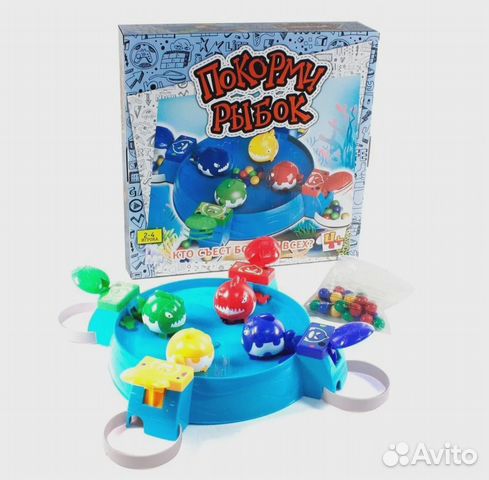 Настольная игра Покорми рыбок