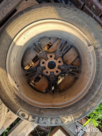 Литые диски r16 с резиной лето