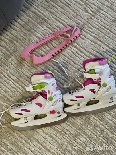 Коньки детские раздвижные 30 33