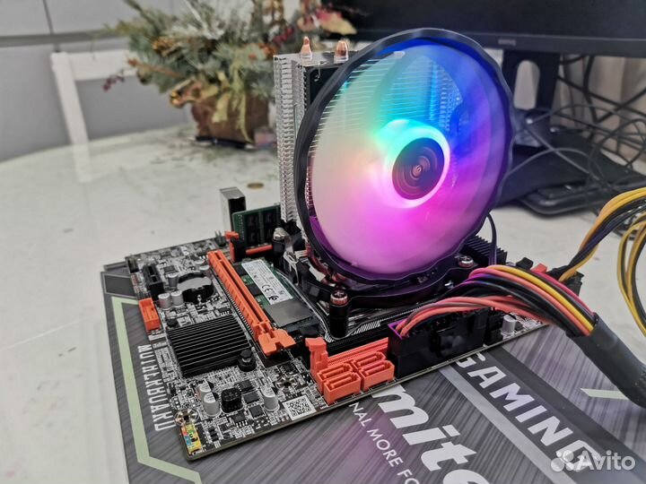 Комплект для сборки Пк, 10 ядер DDR4, nvme, USB 3