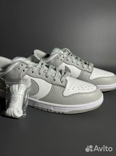 Кроссовки Nike SB Dunk Grey Люкс
