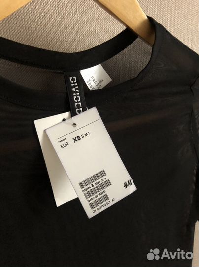 Полупрозрачный топ H&M