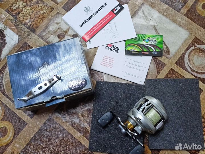 Мультипликаторная катушка abu garcia revo stx-hs-l