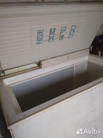 Морозильный ларь с глухой крышкой бу