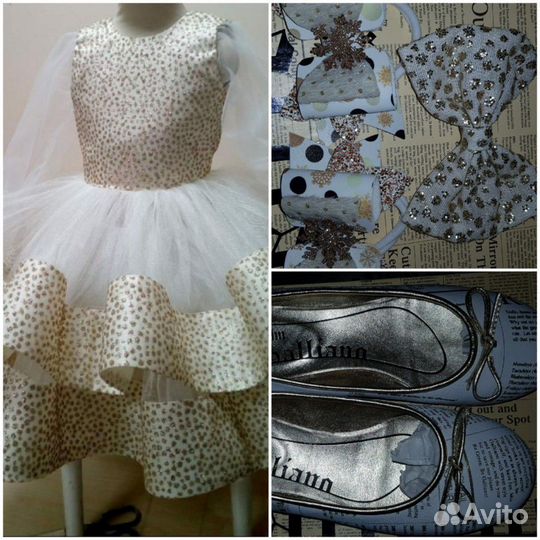 Платье 116-122