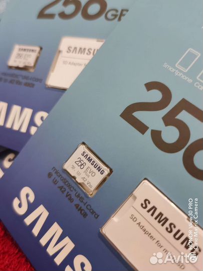 Карта памяти MicroSD 256gb сд карта Samsung