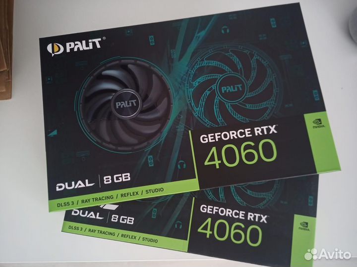 Видеокарта Palit nvidia GeForce RTX 4060 dual