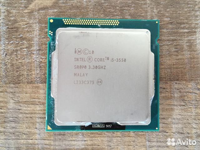 Процессор intel core i5 3550