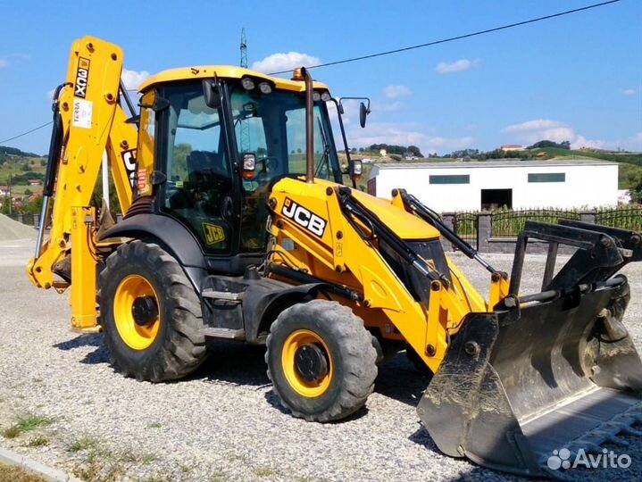 Аренда трактора, экскаватор-погрузчик JCB 3CX