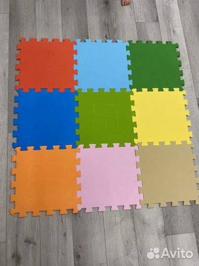 Мягкий коврик пазл