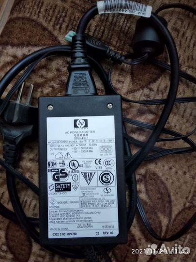 Блок питания принтера hp 3550 0950-4397