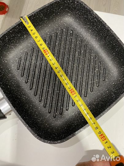 Сковорода гриль новая