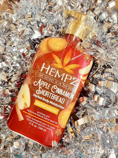 Hempz лосьон молочко лимитка яблоко печенье