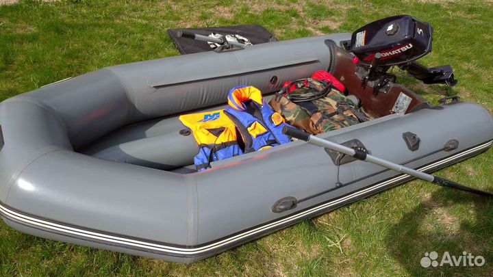 Лодка пвх с мотором 5 л.с